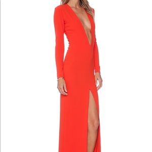 Solace London Gali Gown in Red